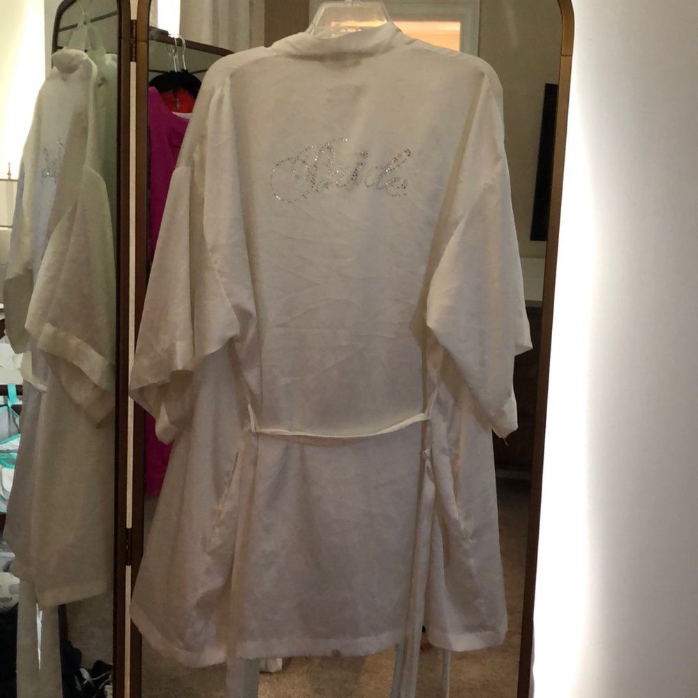 VICTORIA SECRET BRIDE WHITE ROBE